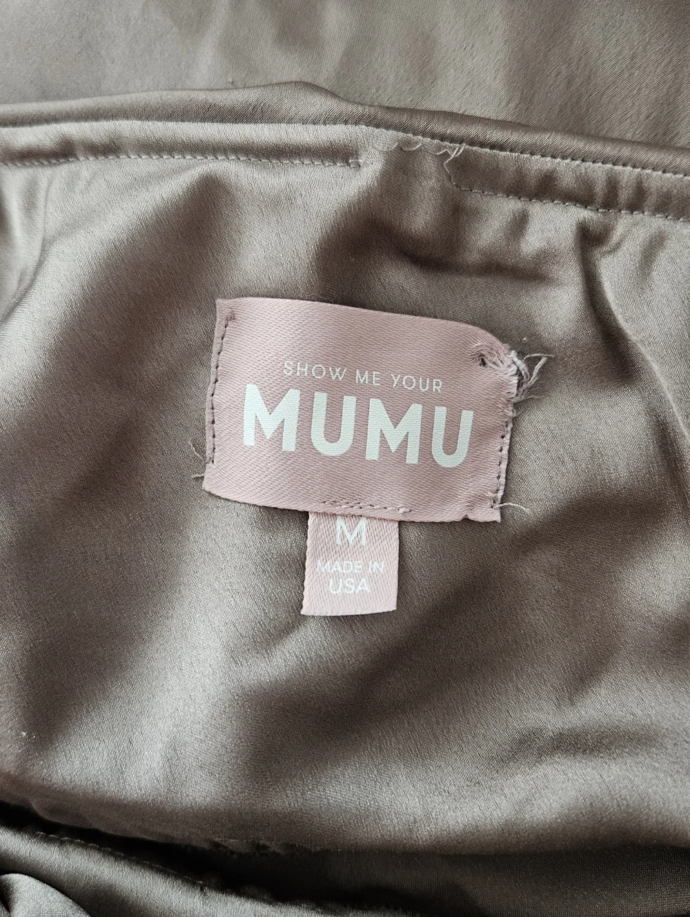 Show me your MuMu Taylor tube dress Size M - Picture 7 of 7